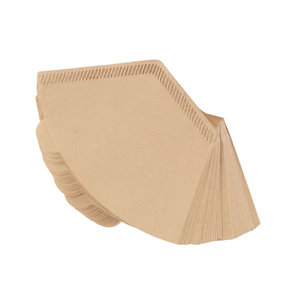 Kaffepapirfiltre til Pour-Over & Drypkaffemaskiner - 100 stk., 1-2 kopper