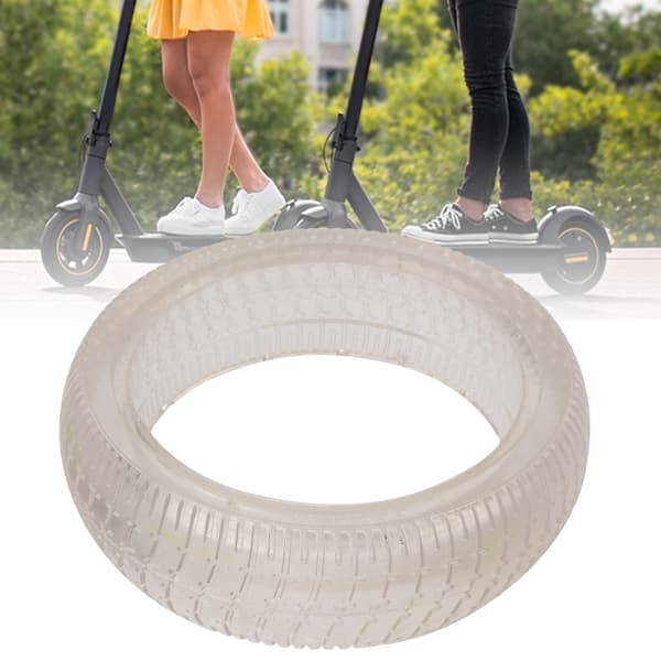 6,5\" Massivt Gummi Scooter Dæk Reservehjul til Hoverboard E-Skateboard - Robuste PU Hjul, 1 Pakke