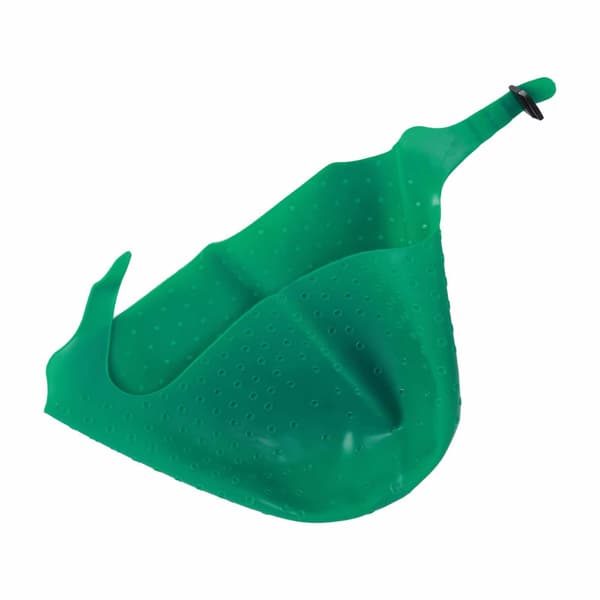 Hårfarvning Highlight Hat Silikone Genanvendelig DIY Hårfarvningshat Værktøj til Skønhedssalon Grøn