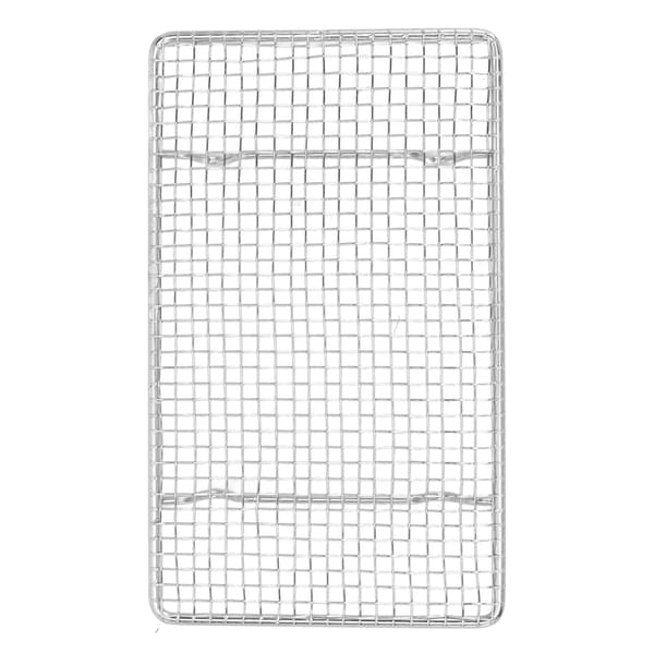 Rektangulär bakgaller i rostfritt stål, ugnssäker, högtemperaturmatlagning, rostning, grillning 19,2 cm