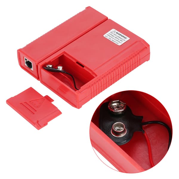 RJ45 RJ11 Netværkskabeltester LAN Ethernet Wire Tracker Værktøj WZ-468