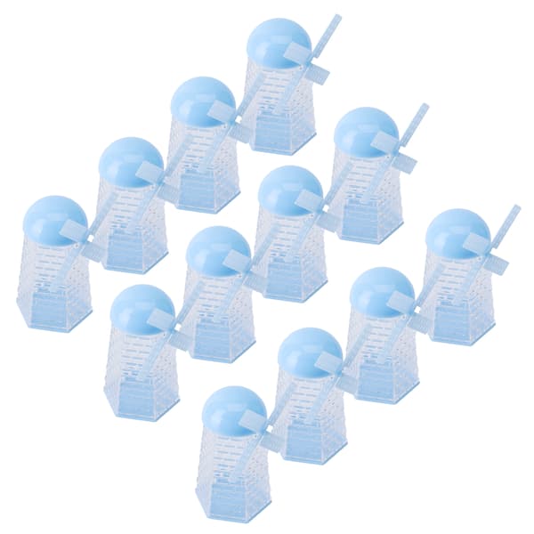12 st vindkvarn godislåda plastbehållare för bröllopsgåvor babyshower-dekor