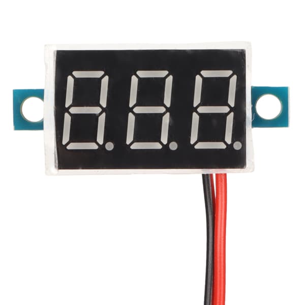 DC 4-40V Grön LED-display Digital Voltmeter Hög Noggrannhet Spänningstestare Infälld Montering DIY