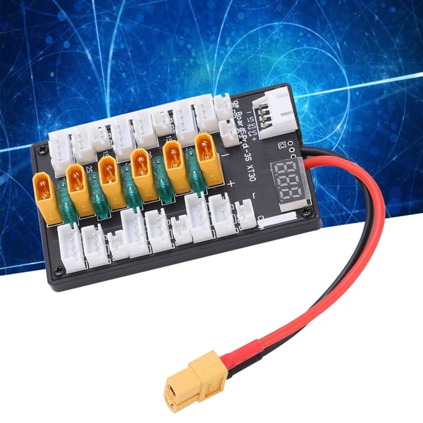 B6 Parallel Opladningskort 1S-3S Silikoneledning JST-adapter til RC LiPo Batteribalanceroplader
