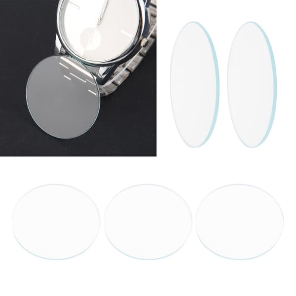5 runda 37/38/39 mm platta klockglasbytesdelar verktyg 39 mm