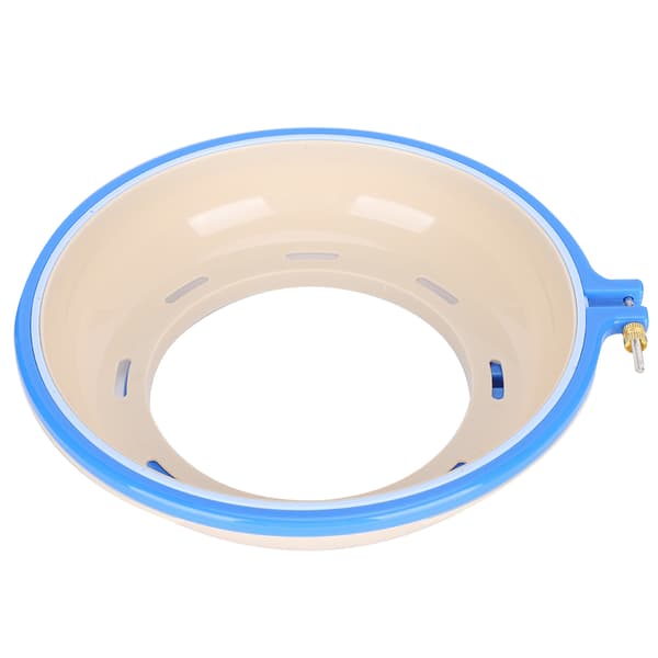 2 st broderiringar cirkel korsstygn ring plastram 1 st broderiringstativ
