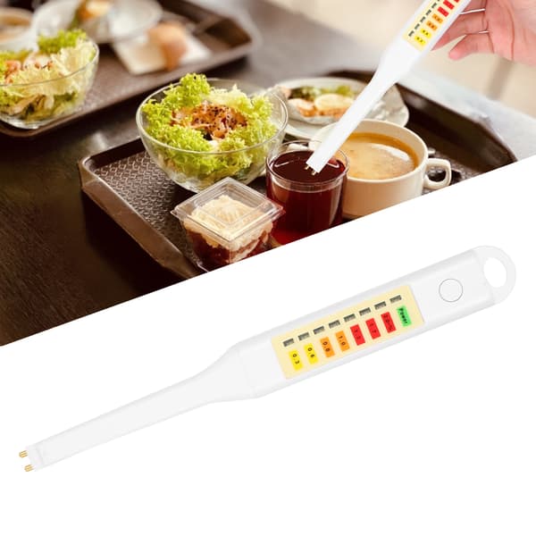 NS01 Bærbar Digital Salinitetsmåler til Mad, LED-display, Køkkenredskab, 1-pak