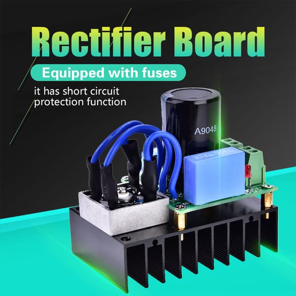 1 stk. 0-220VAC til 0-311VDC Multi-beskyttelsesbroensrettermodul