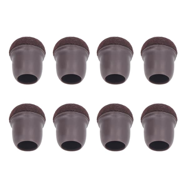 Stolsbenskydd 8-pack Mjuka möbelfotskydd Elastiska överdrag för bordsskåp säng, liten