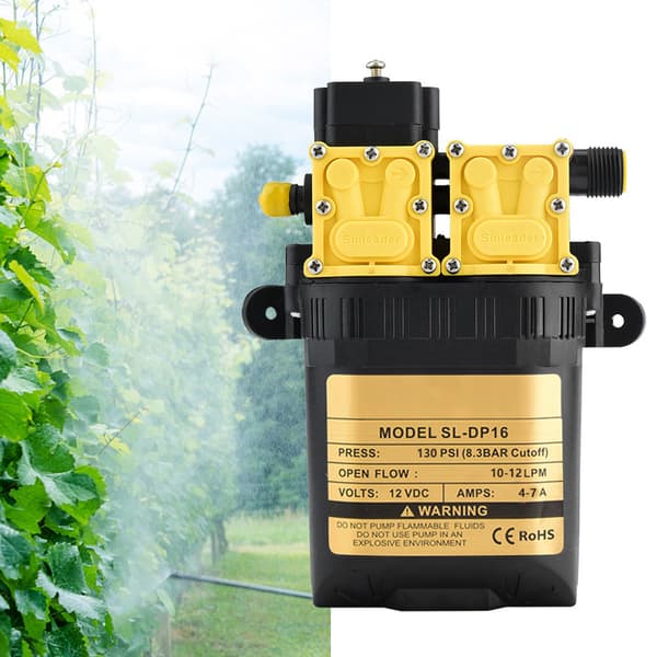 12V Högtrycks Elektrisk Vattenpump Spruta för Jordbruk