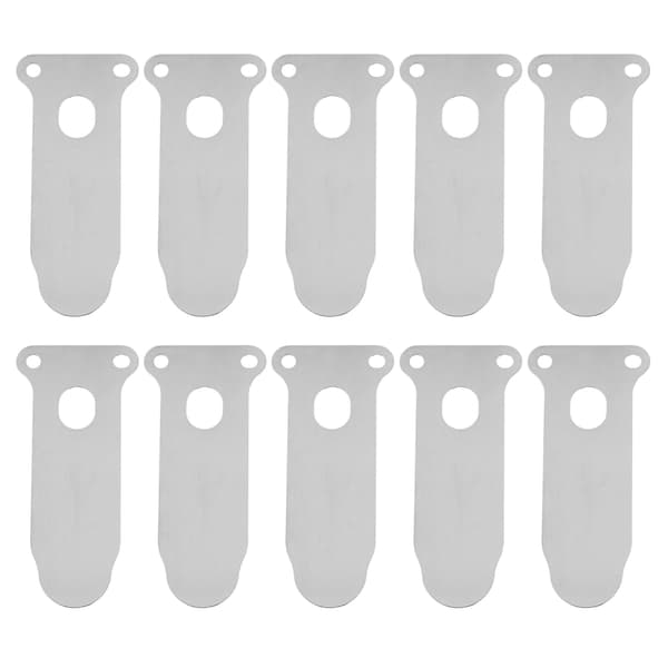 10 stk. 62 mm stål luftkompressor ventilplader, tungecylinder reservedele