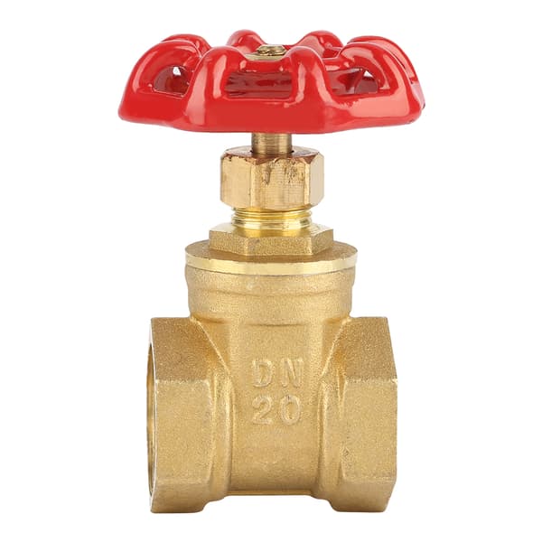 Messing skydeventil DN20 BSPP G3/4 Roterende sluse 232PSI Vand Olie Gas
