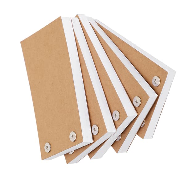 5 st Flip Book Kit Separata Handmålade Böcker Skruvsats Barn Målarverktyg