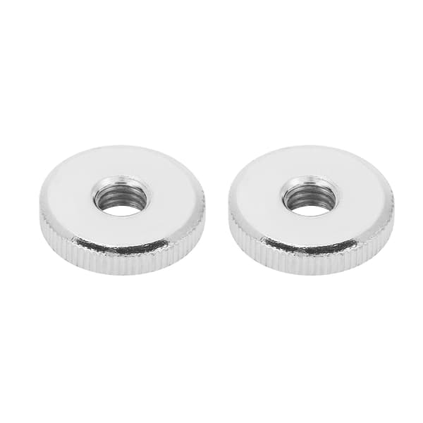 2 stk. GB807 M4 M5 M6 M8 M10 riflede tommelskruer, sortoxideret stål, assorterede størrelser