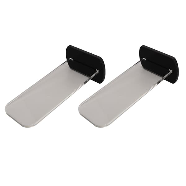 2 par lodrette akryl boksehandske displayholder opbevaring til handsker, sort
