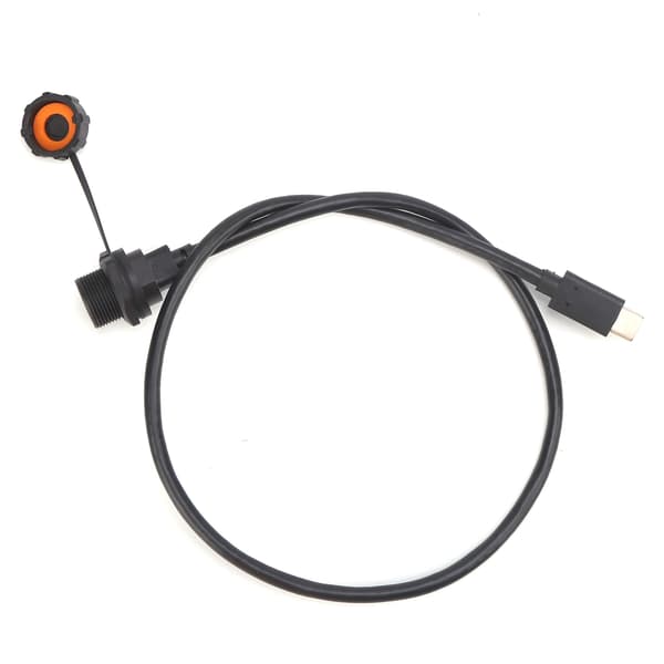 Vandtæt USB-C-stik IP67 Han- og Hunkabelstik 0,5m E10TPCTFF/TPCAM