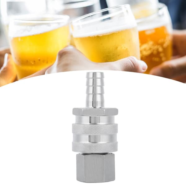 Lynkobling hun NPT 1/2\" x 1/2\" modhage til øloverførselspumpe