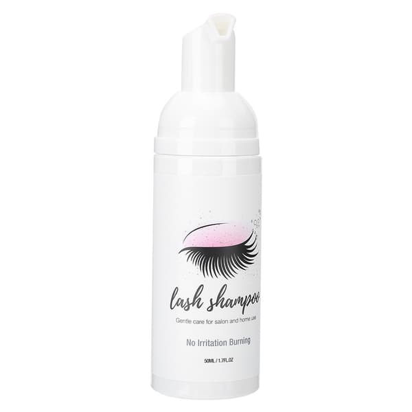 50 ml Lanthome øjenvipperenser Ikke-irriterende øjenvippeforlængershampoo Mild øjenvippeskum