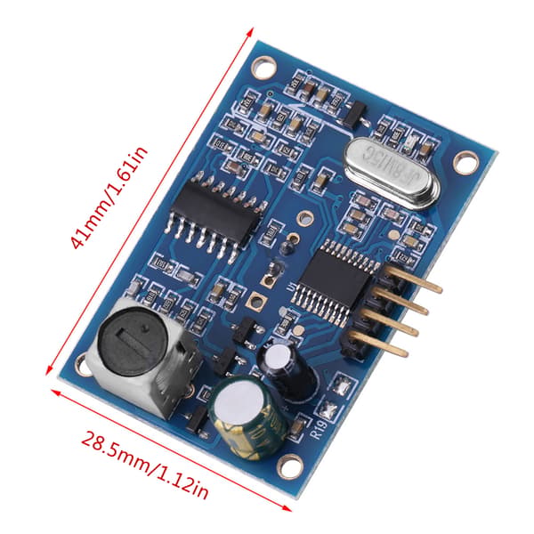 Vandtæt 5V ultralyds afstandssensormodul til Arduino Ranging Board