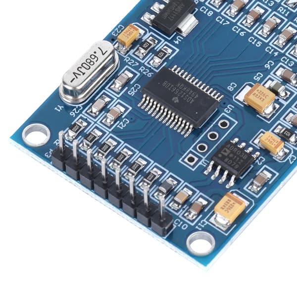 ADS1256 24Bit ADC-modul 8-kanals højpræcisions dataopsamlingskort ABS-kabinet