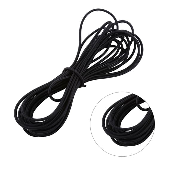 Stark elastisk snöre Bungee Rope Shock Cord Tie Down DIY Hantverk Smyckestillverkning (#1)