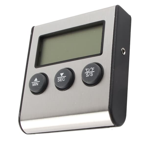 Digital matlagningstermometer med alarm, multifunktionell köks- och industriell matprob
