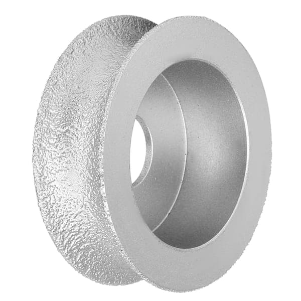 7,3 cm lödd diamant slipskiva konkav för sten kakel glas 2 cm
