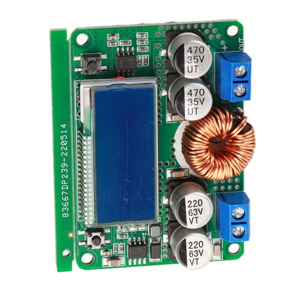 DC-DC 8-60V til 3-32V 7A Justerbar Step-Down Spændingsregulator, Indkapslet Buck Converter