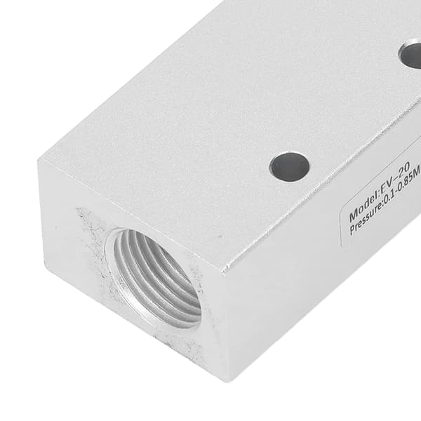Vakuumgenerator Pneumatisk ejektor Aluminiumlegering Högflödeskoppling EV-20