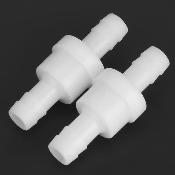 2 st 10 mm plastbackventil för gasvätska