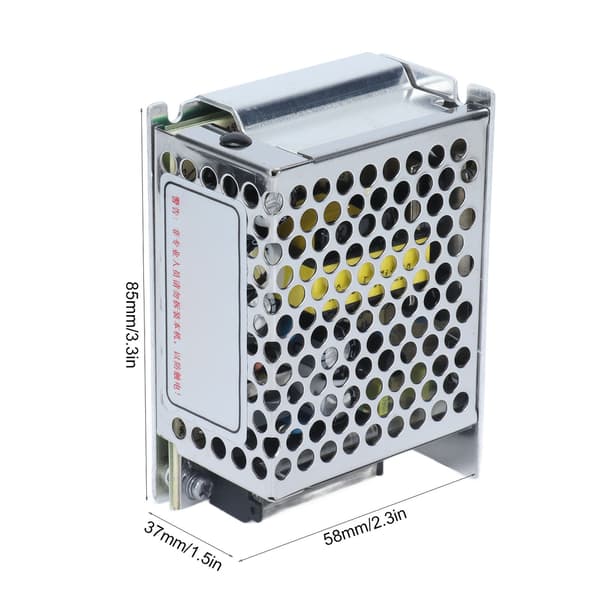 LED Driver 100-240VAC 35W Aluminium Strømforsyning MS-35-5 til LED Strips