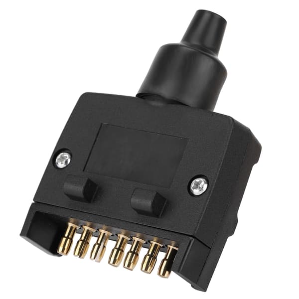 Australsk 7-polet flad han-trailerstikadapter til campingvognstrailer