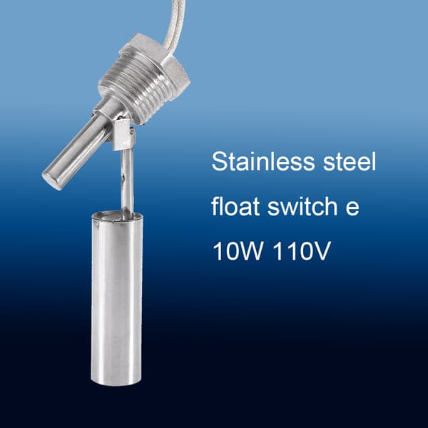 Vattennivå flottörbrytare sensor för hydroponisk tank, 10W 110V