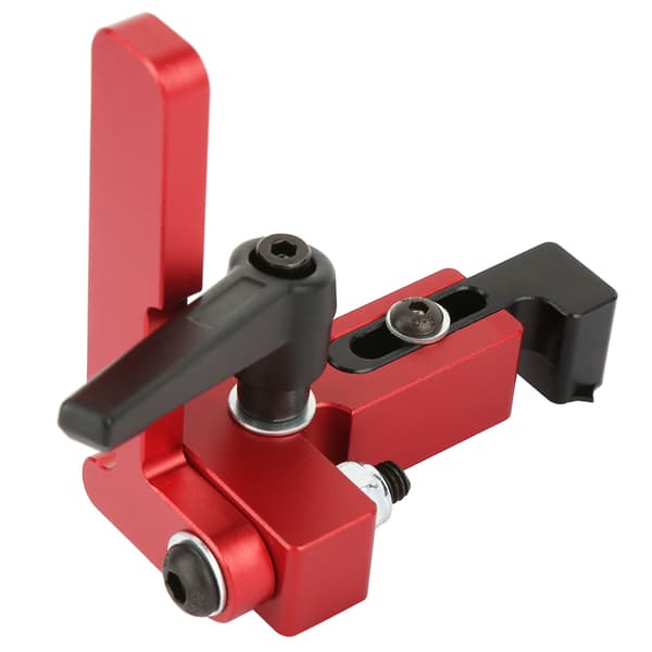 Legerat stål Typ-75 Geringsspårstopp Precision Träbearbetningsanhåll 2-pack