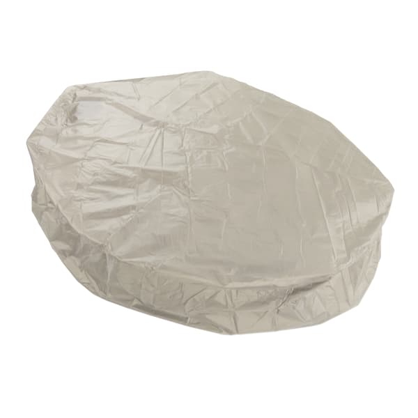 210x30cm Silver Polyester Taft Vattentätt Överdrag för Rund Utomhusbadkar Dammskydd