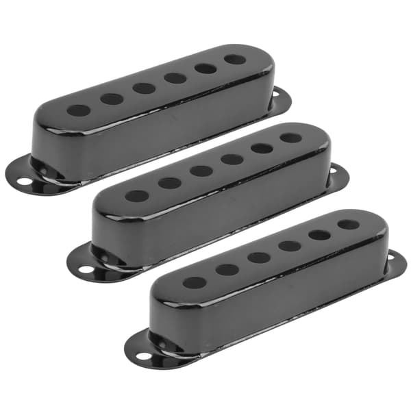 3-pak enkelt messing pickguard 48/50/52mm tilbehør til ST SQ elguitar sort