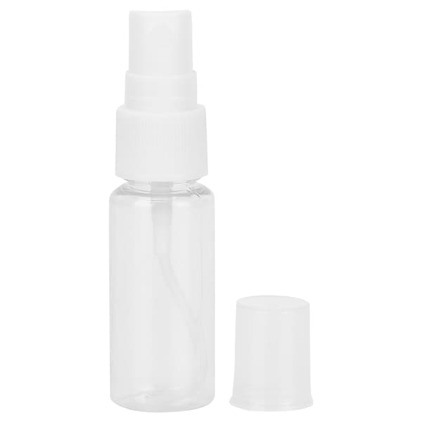 Mini Tom Resesprayflaska Transparent Påfyllningsbar Fin Dimma Kosmetisk Sprayflaska 20ml