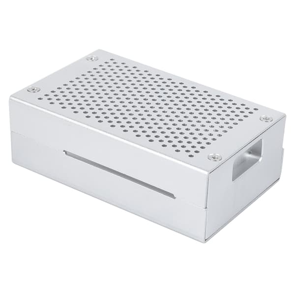 Kølepladekabinet i aluminiumslegering med støvtæt dæksel til Raspberry Pi 3 B+