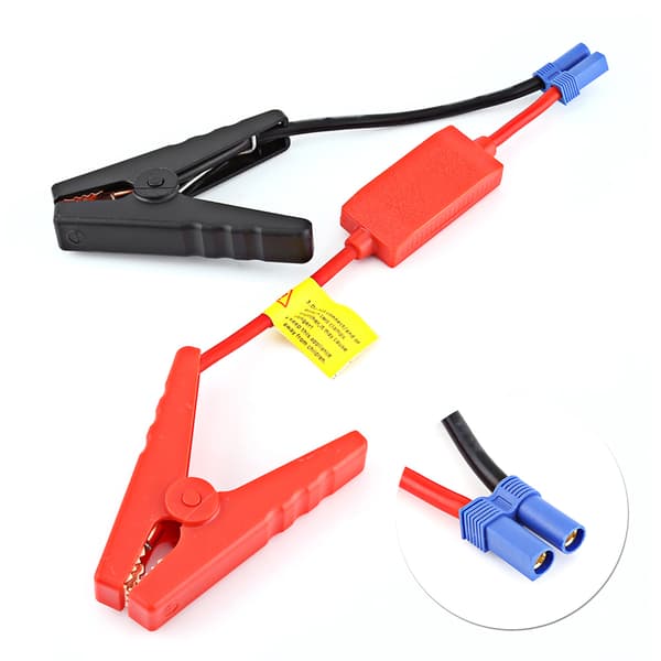 Startkabel til bilbatteriforbindelse Startkabler Forhindrer omvendt opladning