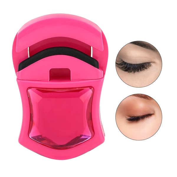 Mini øjenvippebukker øjenvippebukker vipper krølle makeup øjenvipper værktøjer (rosarød)