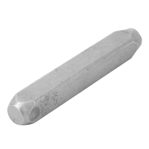 CR-V Stål Stjärnformad Stans 6mm Bredd 2.5'' Längd för Läder Plast Metall