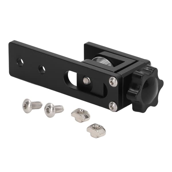 X-akse remstrammer aluminiumslegering formonteret til Ender 3 CR-10 3D-printer, sort