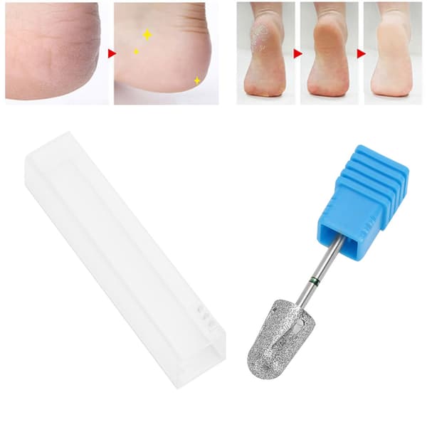 Fodbor i rustfrit stål til pedicure, slibning og polering af hård hud på fødderne (A2)
