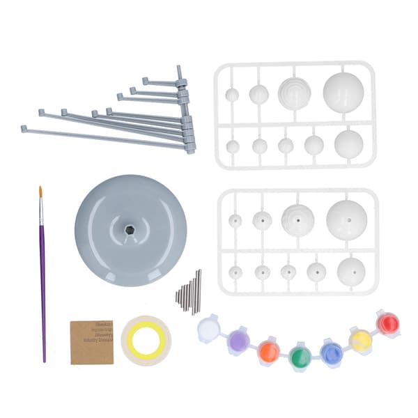 DIY Nio Planeter Solsystem Modellkit för Barn Pedagogisk Leksaksgåva
