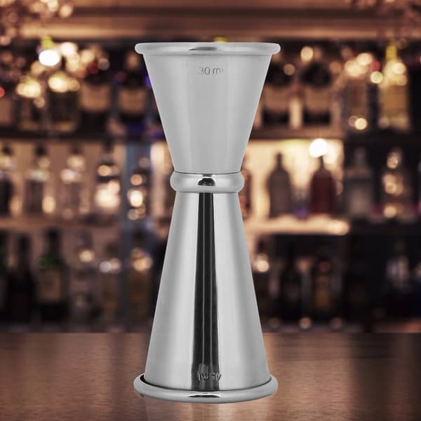 30/45 ml Dobbelt Jigger Cocktail Shaker i Rustfrit Stål Bartender Måleværktøj Bartilbehør