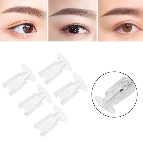 5 st tatueringspatronnålar stabilisator Microblading ögonbrynstatueringstillbehör