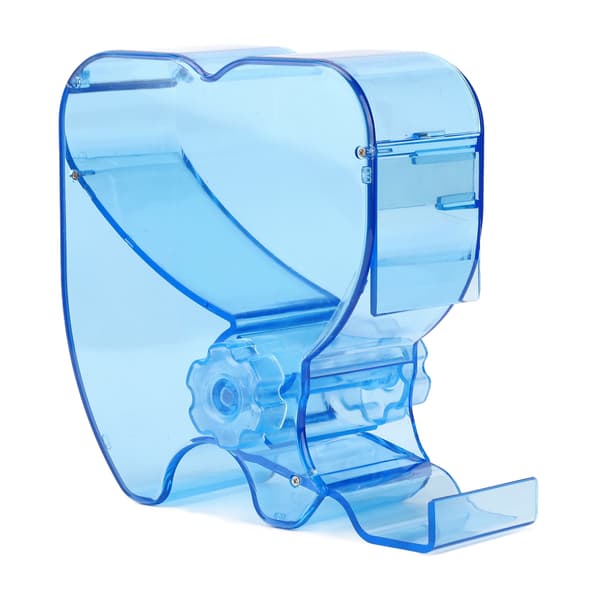 Dental bomuldsrulleboks Blå Sikker Robust Strømlinet Design Kardioid Bomuldsrulle Dispenser