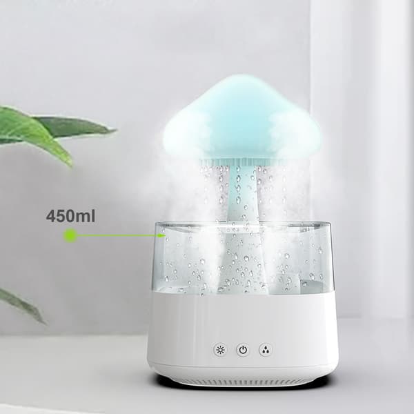 Regnsky Bærbar Luftfugter & Aroma Diffuser til Hjem, Hotel, Soveværelse - Ideel Gave