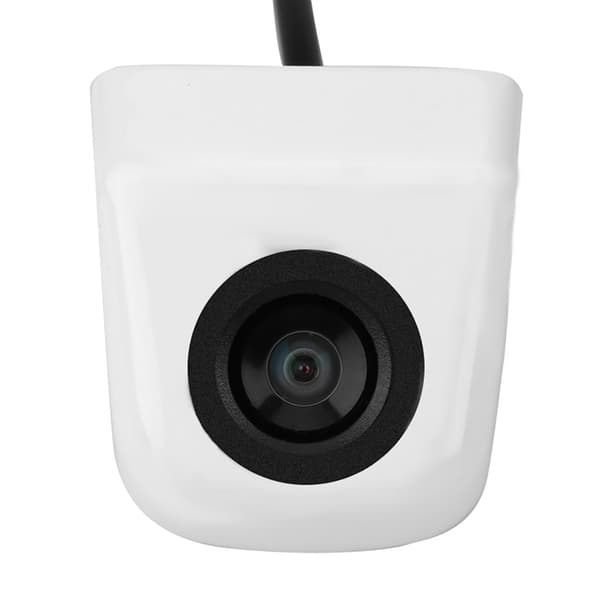 Auton CCD-peruutuskamera pysäköintiin, vedenpitävä, valkoinen