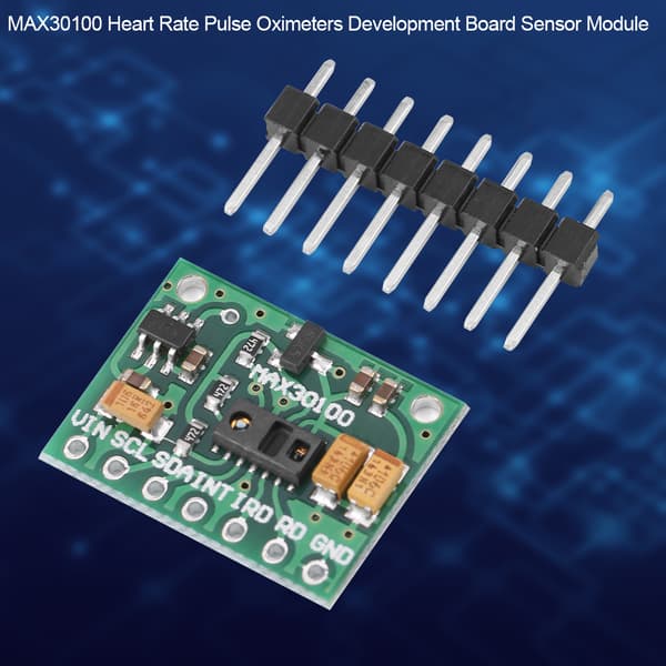MAX30100 pulssioksimetri- ja sykesensorimoduulin kehityskortti Arduinolle
